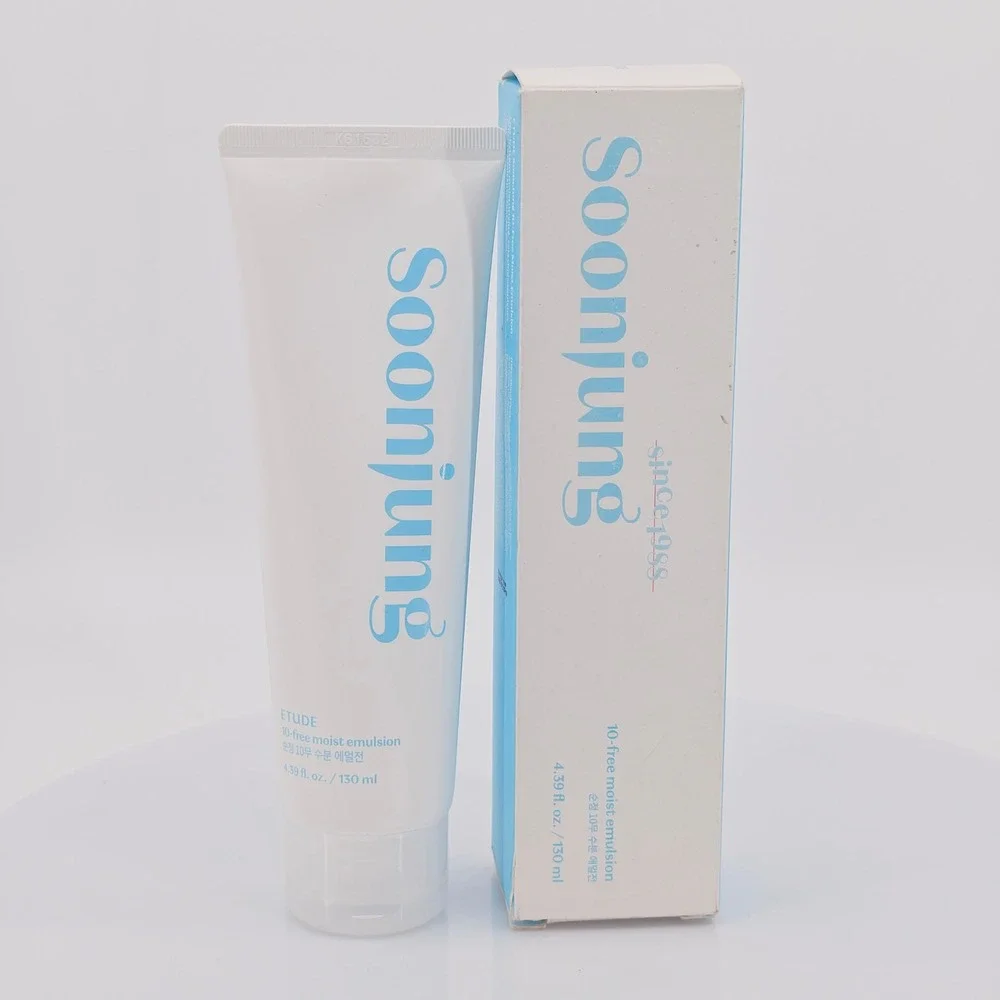 Etude House SoonJung 10-Free Moist Emulsion 130ml K-Beauty Facial Moisturizer